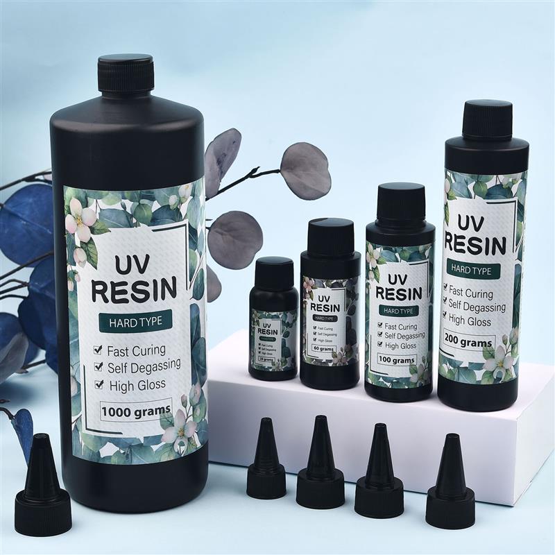 Jewelry Making Glue - Hard UV Resin Glue Crystal Clear