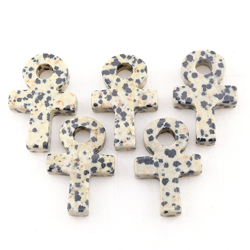 Jewelry Making Michaels - Dalmatin Spot Ankh Cross Pendant Life