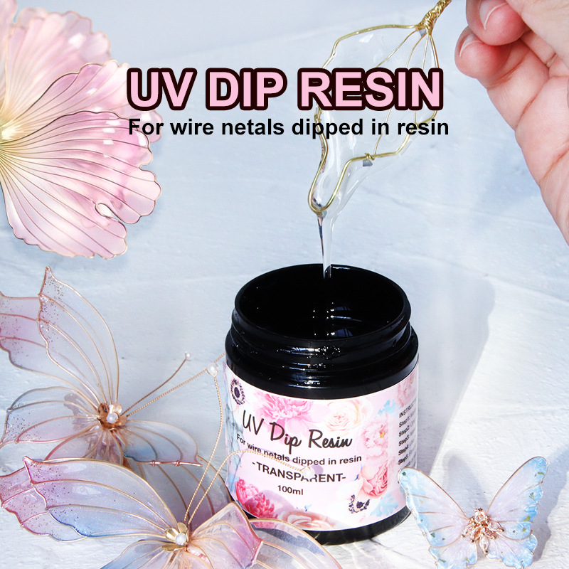 Jewelry Making Light - UV DIP Resin Glue UV Flower-Making