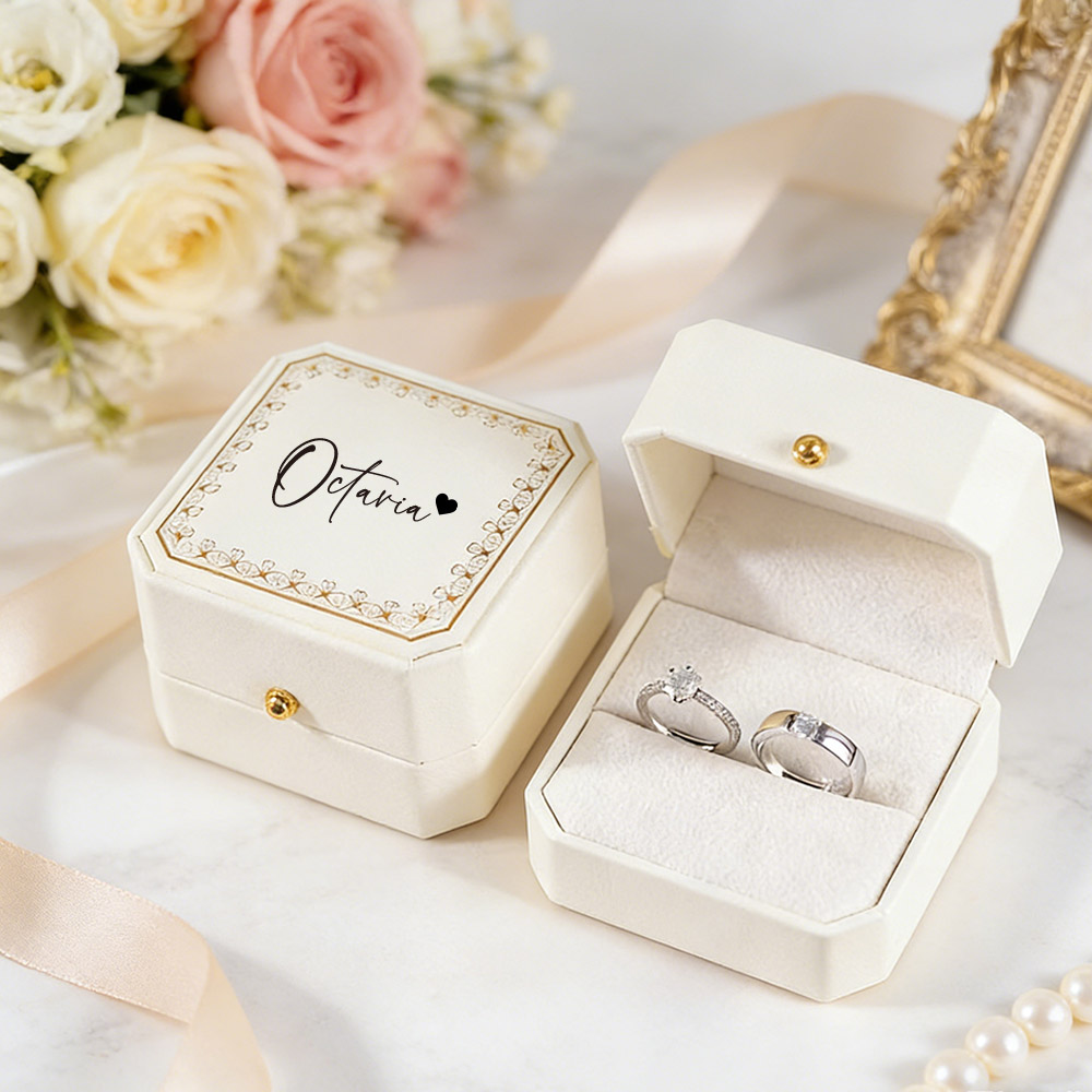 Personalized Faux Leather Ring - Jewelry Making Box review and price