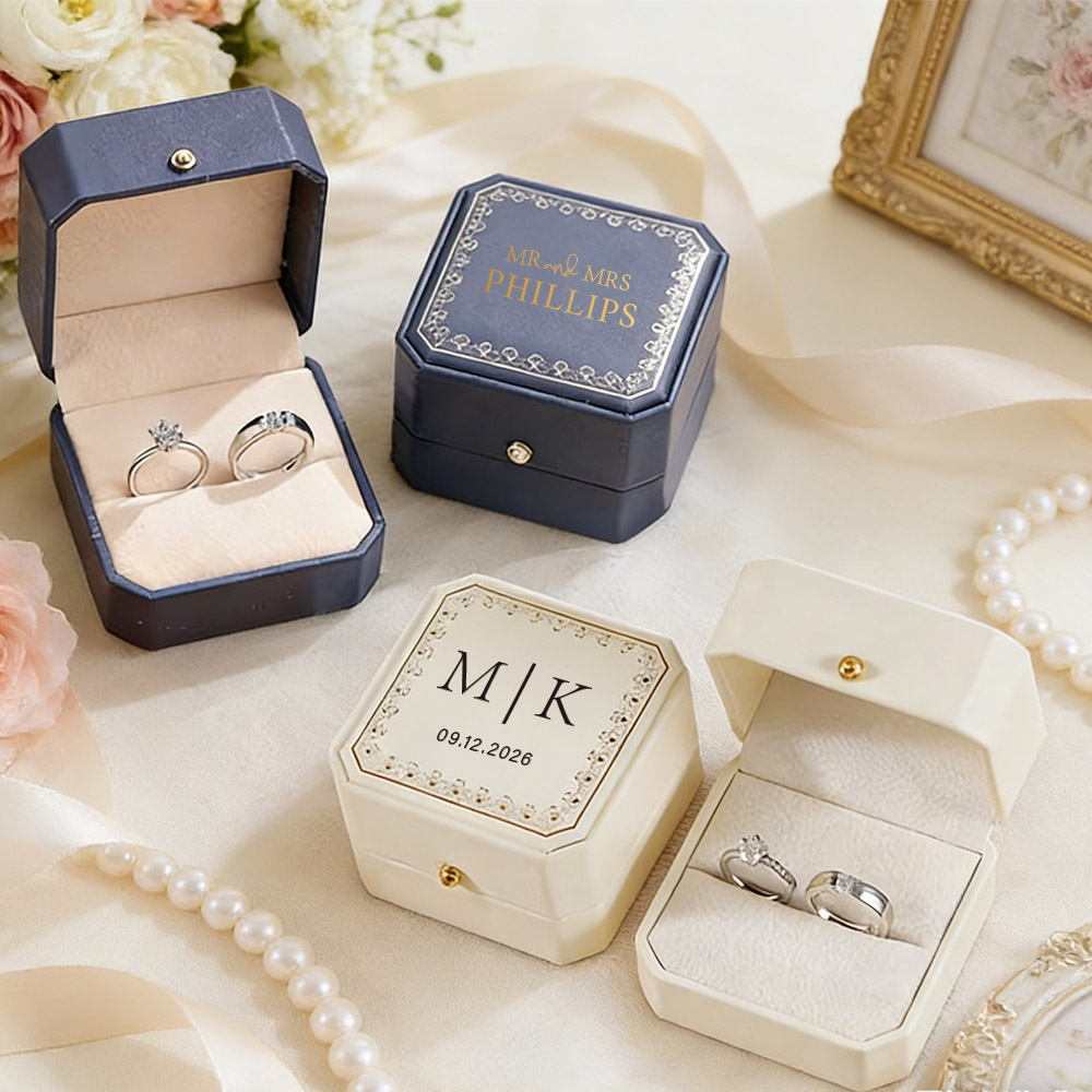 Personalized Faux Leather Ring - Jewelry Making Box review and price