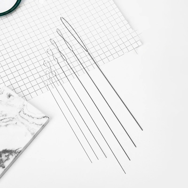 7pcs Soft Twisted Wire Needles - Knotting Cord Silk review and price