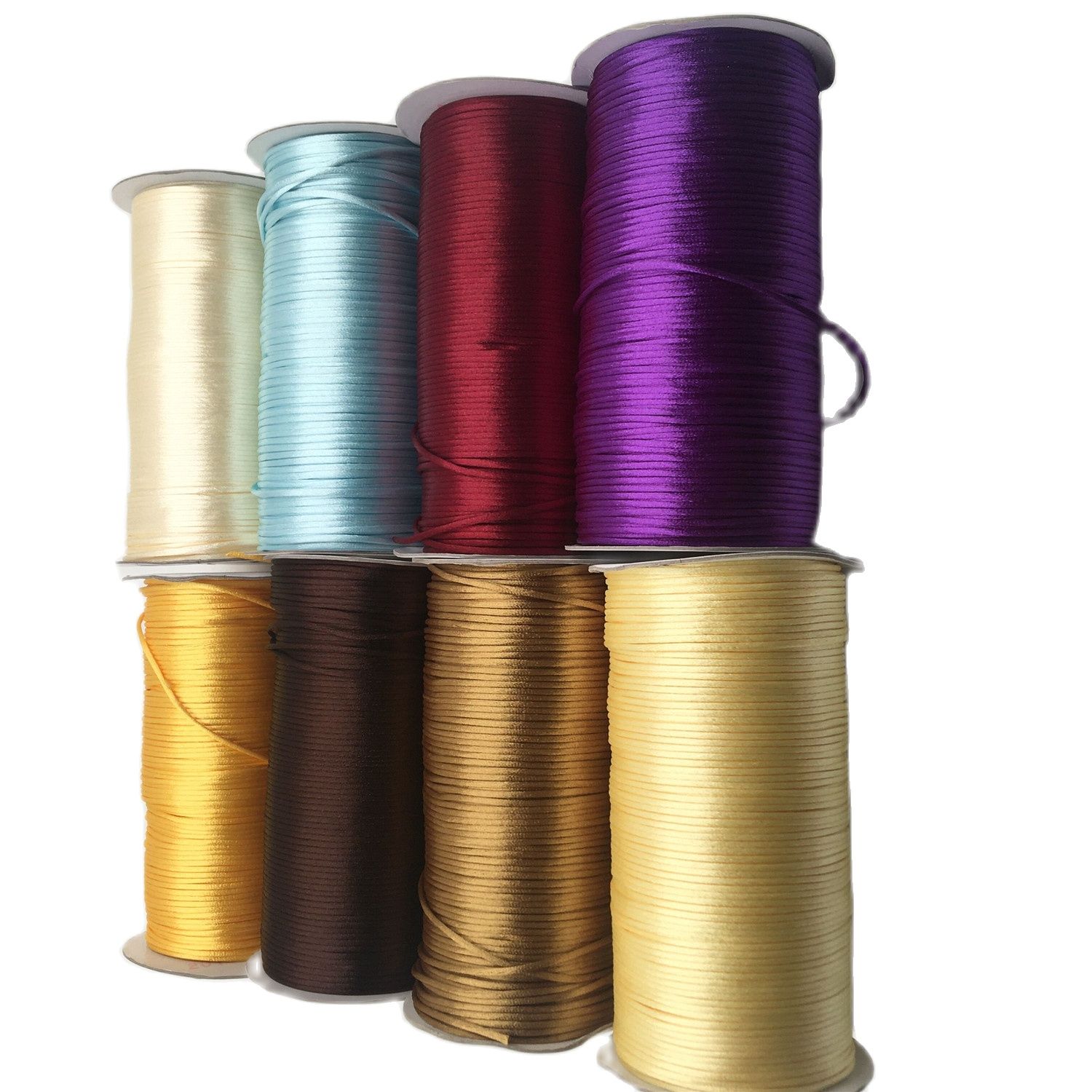 2mm Braided Macrame Silk Macra - Knotting Cord Silk review and price