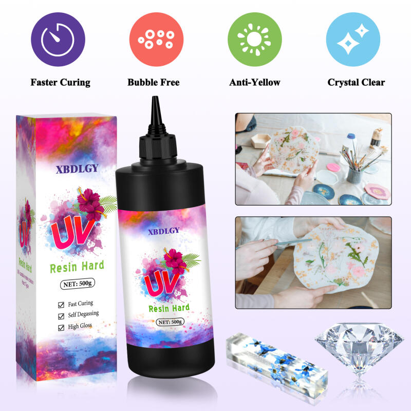 200g/250g/500g UV Resin Hard G - Jewelry Making Light review and price