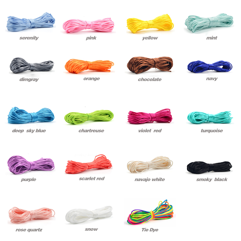 20m/Lot DIY Nylon Cords 1.5mm  - Knotting Cord Silk review and price