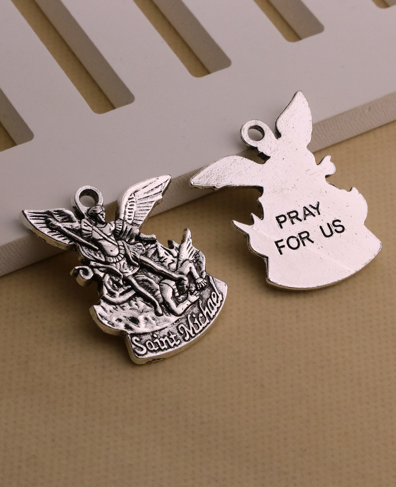 5Pcs The Archangel St.Michael  - Jewelry Making Michaels review and price