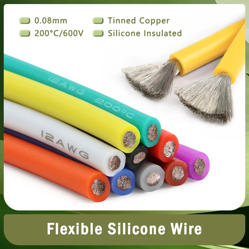 1M/5M Ultra Soft Silicone Wire - Wire 22 Gauge Copper review and price