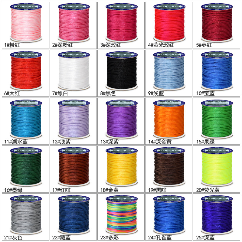 1.5/2/2.5mm Korea Rope String  - Knotting Cord Silk review and price