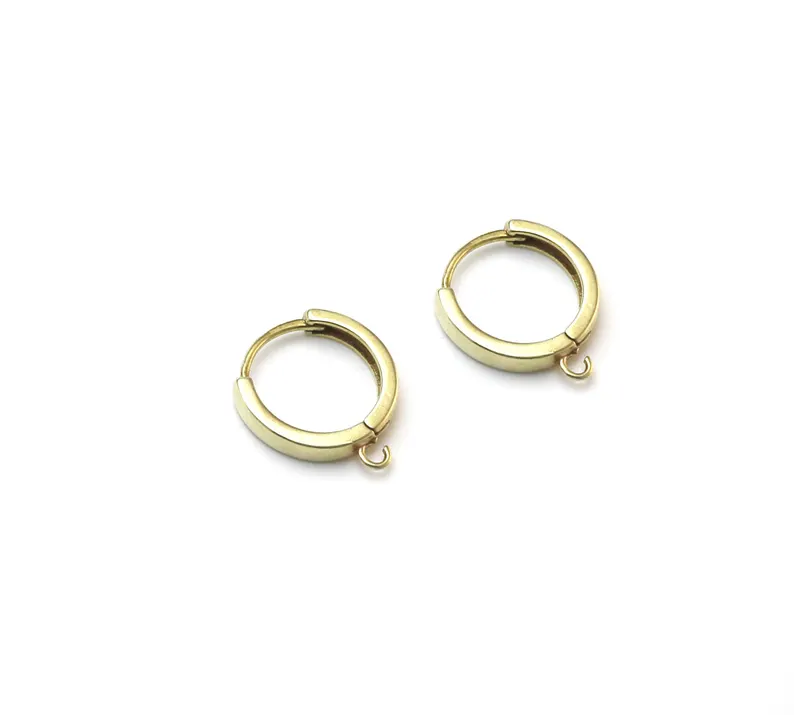 10pcs Brass Ear Hoops, Leverba - Jewelry Making Parts review and price