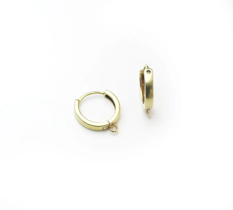 10pcs Brass Ear Hoops, Leverba - Jewelry Making Parts review and price