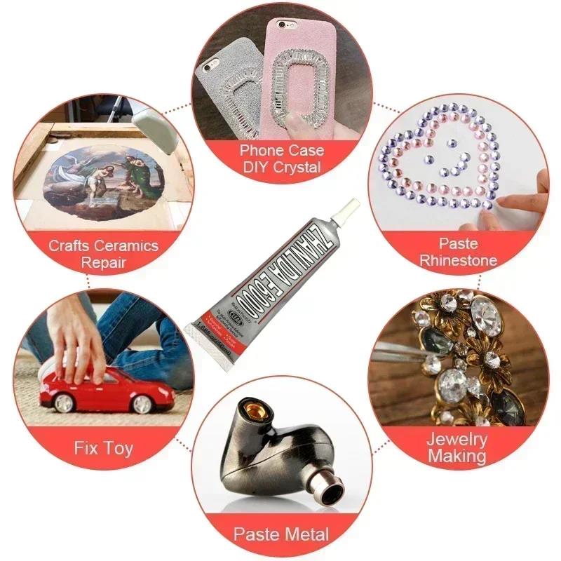 E6000 Glue DIY Crystal Rhinest - Jewelry Making Glue review and price