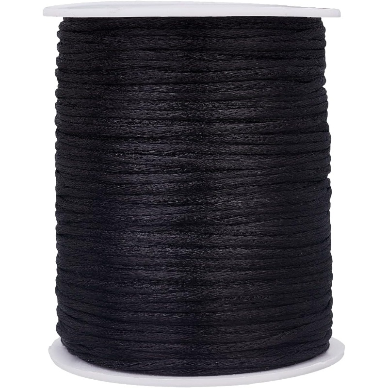 106 Yards Rattail Satin Cords  - Knotting Cord Silk review and price