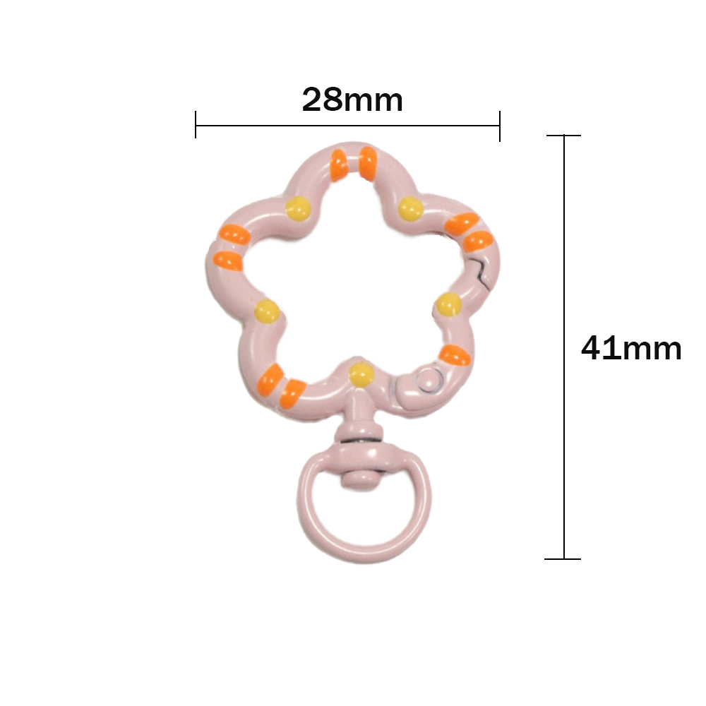 5pcs Flower Metal Lobster Claw - Jewelry Making Parts review and price