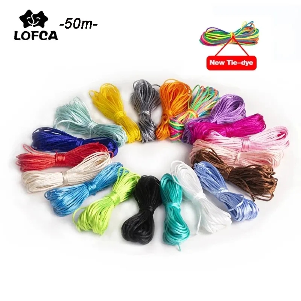 1.5mm Pacifier Clip Chain DIY  - Knotting Cord Silk review and price