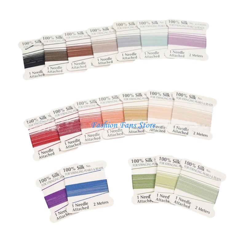 Natural Silk Beading Cord for  - Knotting Cord Silk review and price