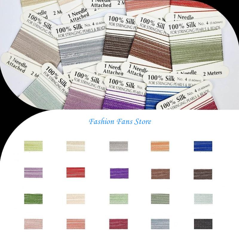 Natural Silk Beading Cord for  - Knotting Cord Silk review and price