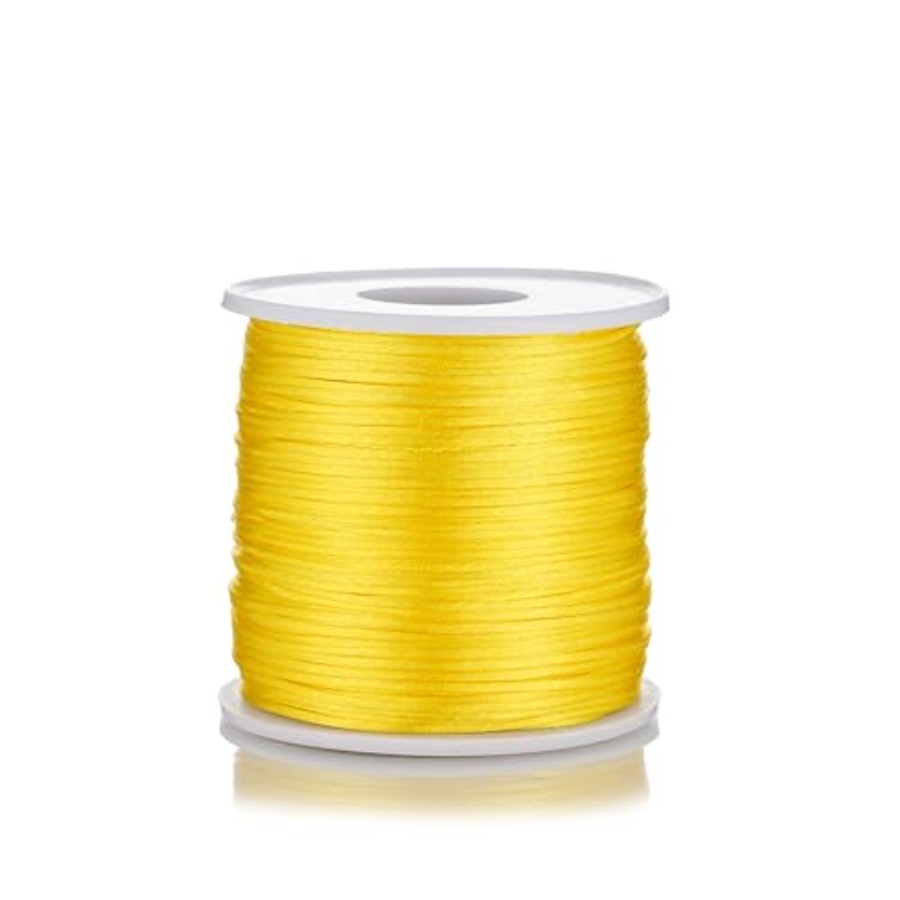 Nylon Satin Cord 1mm Rattail - - Knotting Cord Silk review and price