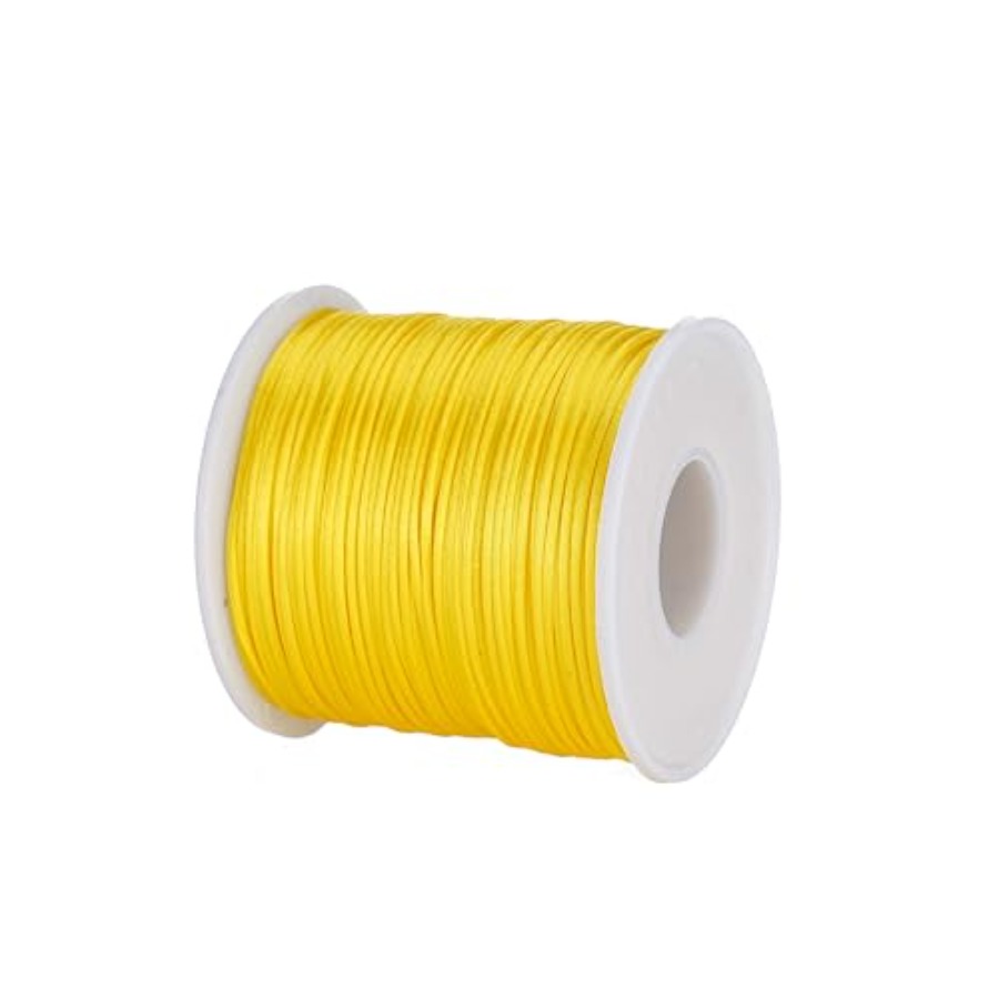Nylon Satin Cord 1mm Rattail - - Knotting Cord Silk review and price