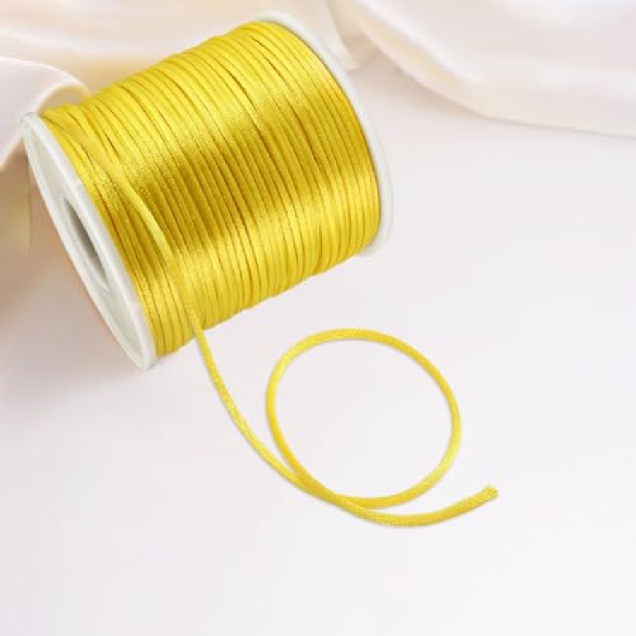 Nylon Satin Cord 1mm Rattail - - Knotting Cord Silk review and price