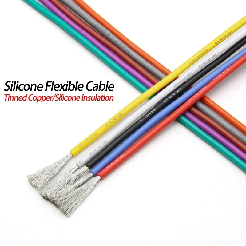 1M Heat-resistant Cable 30 28  - Wire 22 Gauge Copper review and price