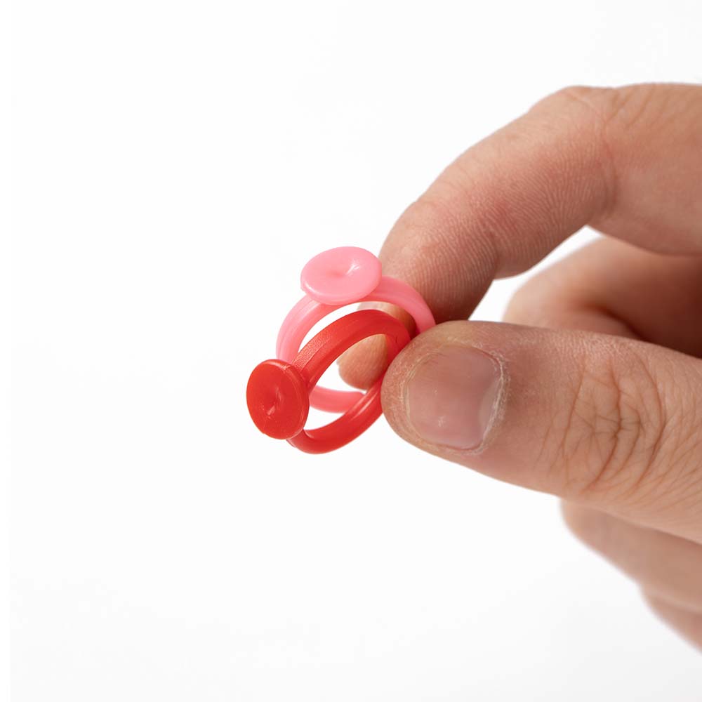 100pcs Clear Plastic Adjustabl - Jewelry Making For 5 Year Old review and price