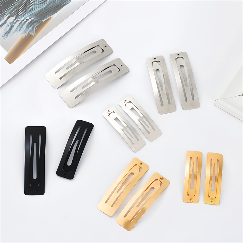 10pcs Metal Hair Clips Snap Al - Jewelry Making For 5 Year Old review and price