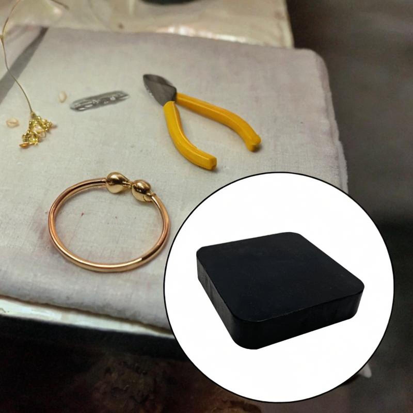 Rubber Bench Block Stamping Ba - Xtool Jewelry Making review and price