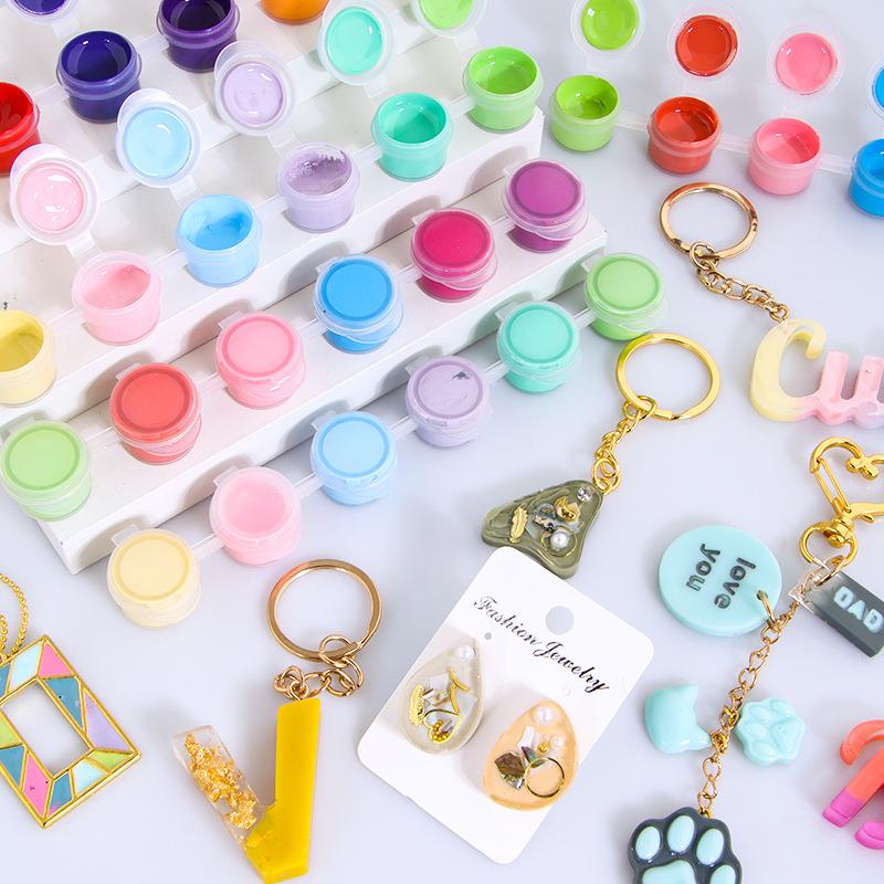 6colors/Set Paste Pigment UV R - Jewelry Making Glue review and price