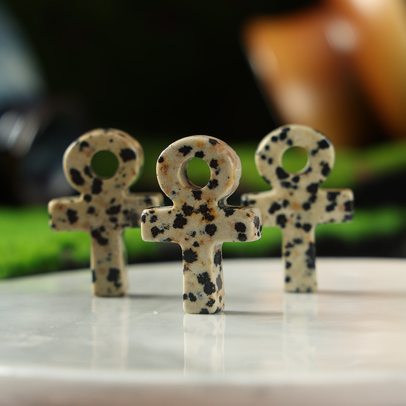 Dalmatin Spot Ankh Cross Penda - Jewelry Making Michaels review and price
