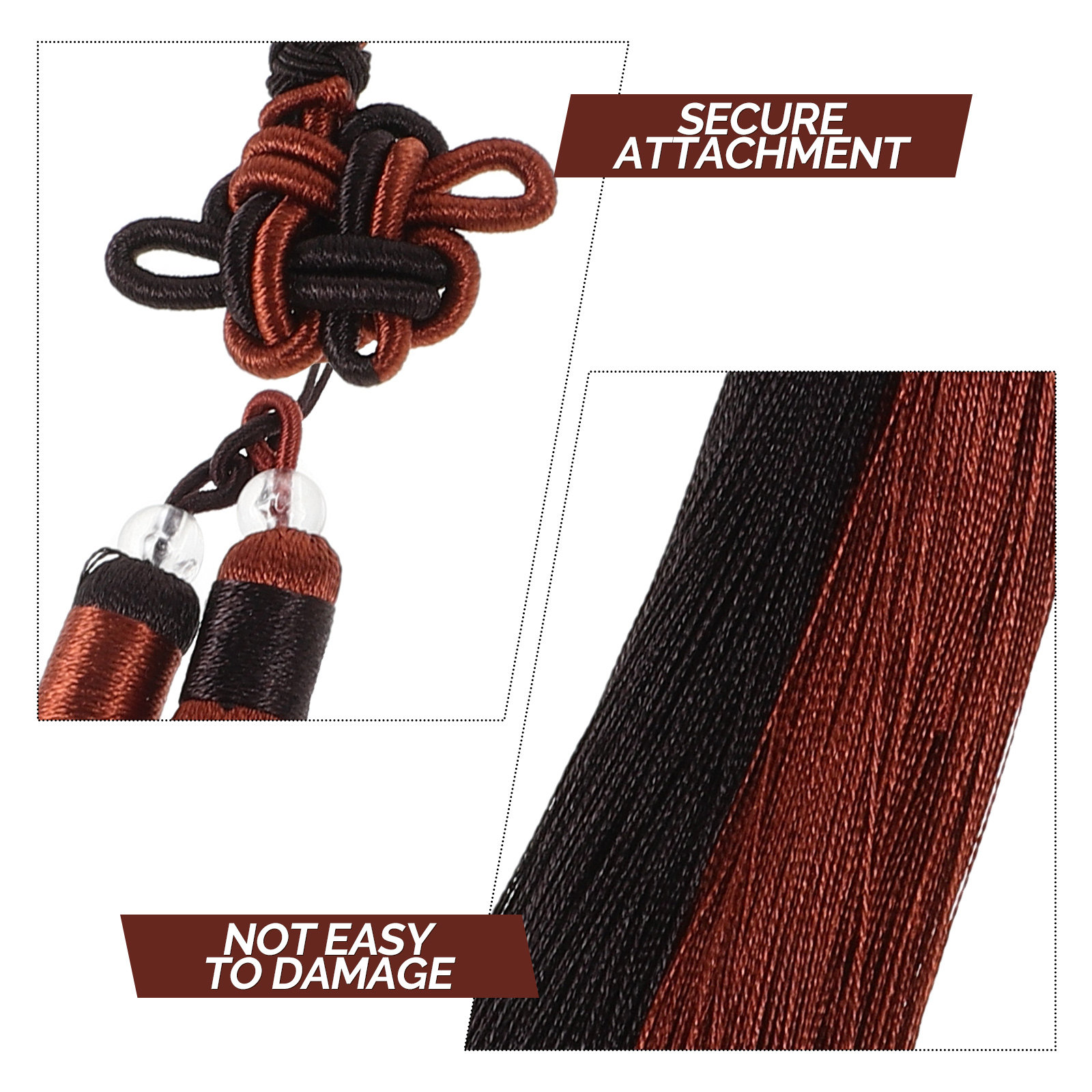 2Pcs Chinese Sword Tassel Silk - Knotting Cord Silk review and price