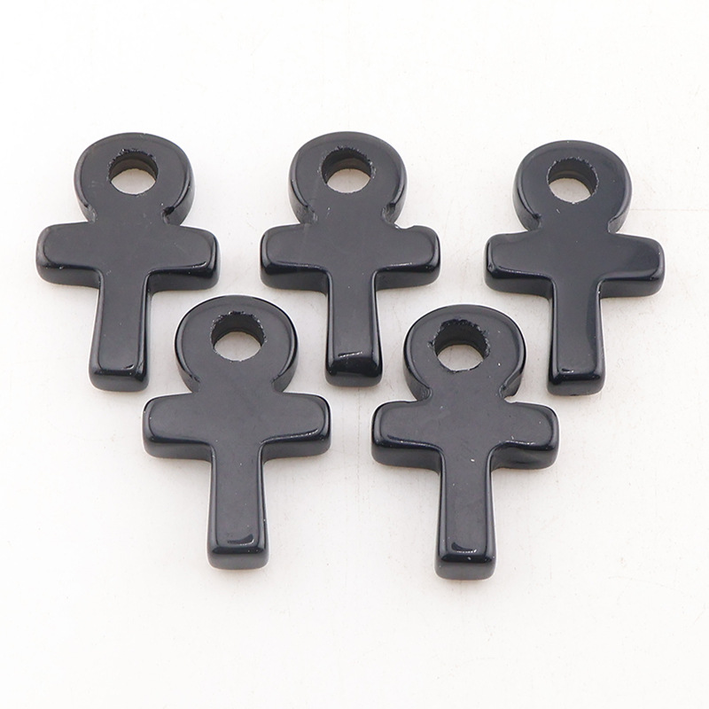 Obsidian Ankh Cross Pendant Li - Jewelry Making Michaels review and price