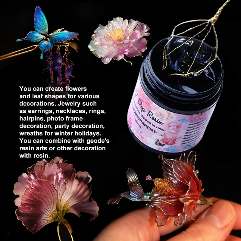 UV DIP Resin Glue UV Flower-Ma - Jewelry Making Light review and price