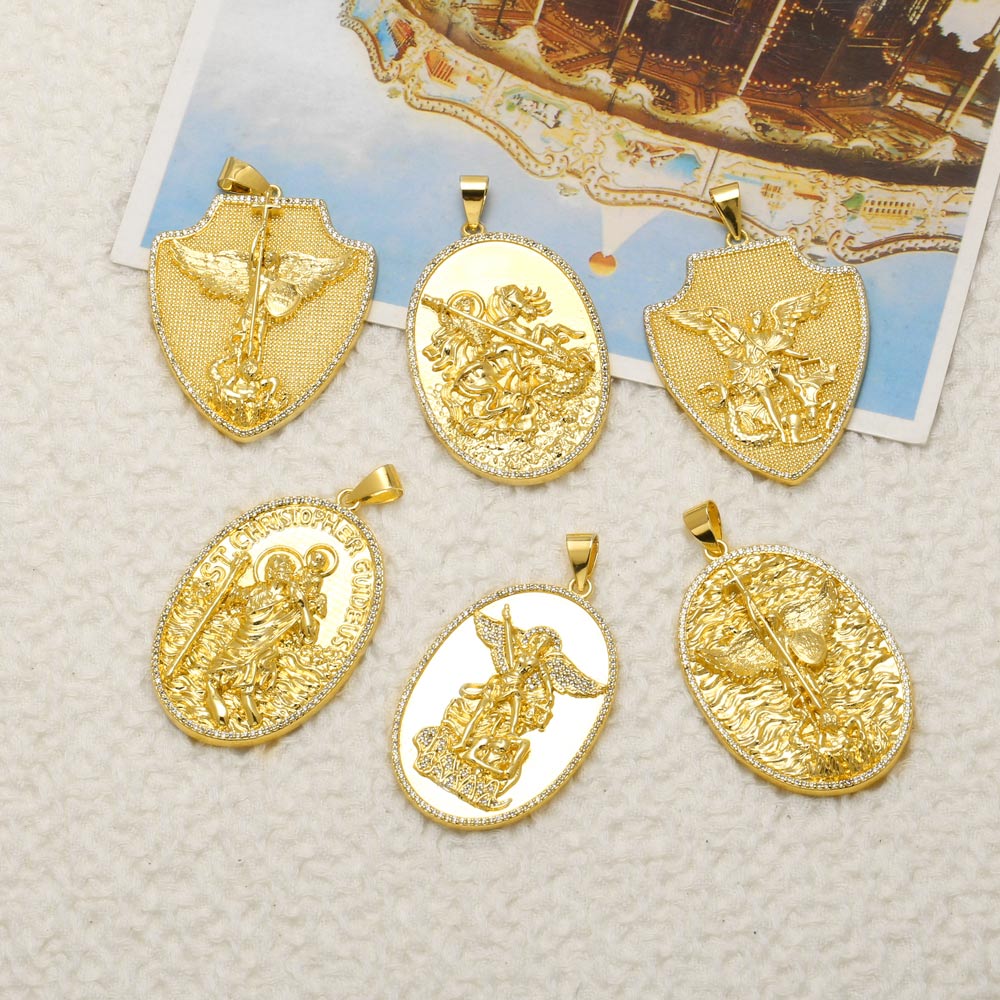 OCESRIO St Michael Medals for  - Jewelry Making Michaels review and price