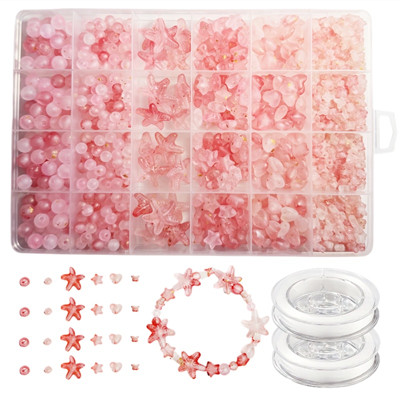 7-19mm 825pcs Matte Gradient L - Jewelry Making Box review and price
