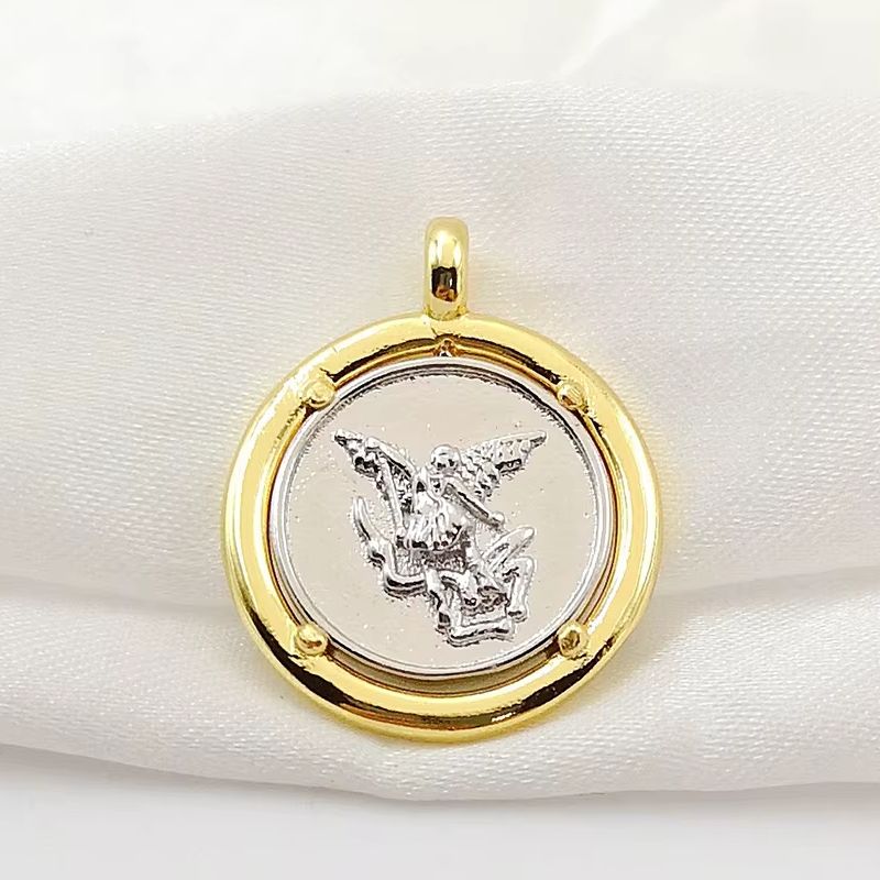Gold Plated Archangel Saint Mi - Jewelry Making Michaels review and price