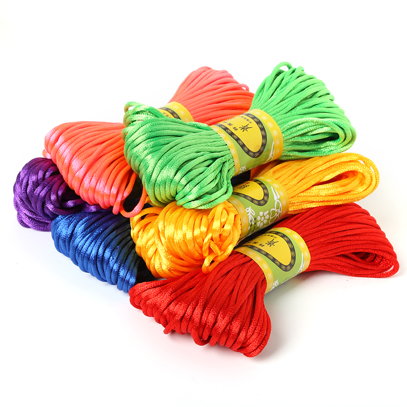 2.5mm 20 Meters Soft Satin Rat - Knotting Cord Silk review and price