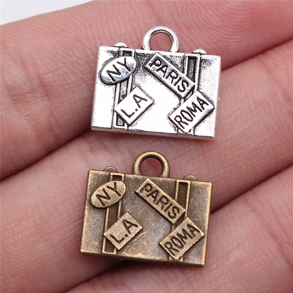 WYSIWYG 5pcs 15x16mm Charms Tr - Jewelry Making New York review and price